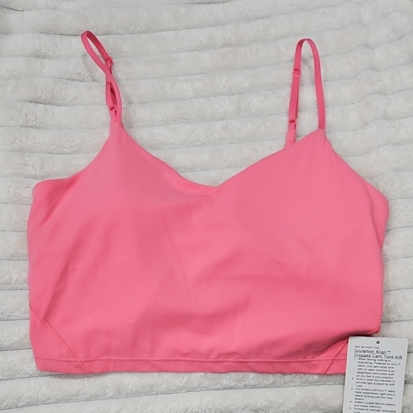 lululemon athletica Other - NWT Lululemon Align Cropped Cami Tank